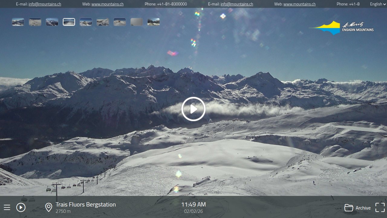 Celerina - Trais Fluors Bergstation